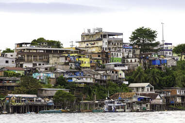 brazilian slum brazil south america