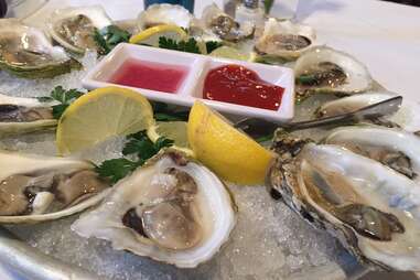 Oysters at the astor room