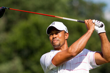 Tiger Woods majestic golf swing