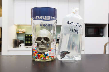 Alcohol Bottle Fish Tank