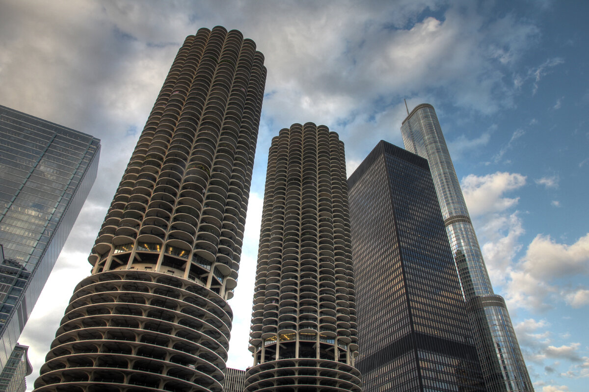 Marina City towers Chicago