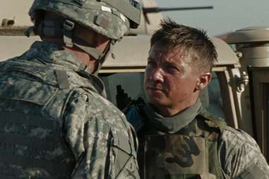 Jeremy Renner and the cast of The Hurt Locker