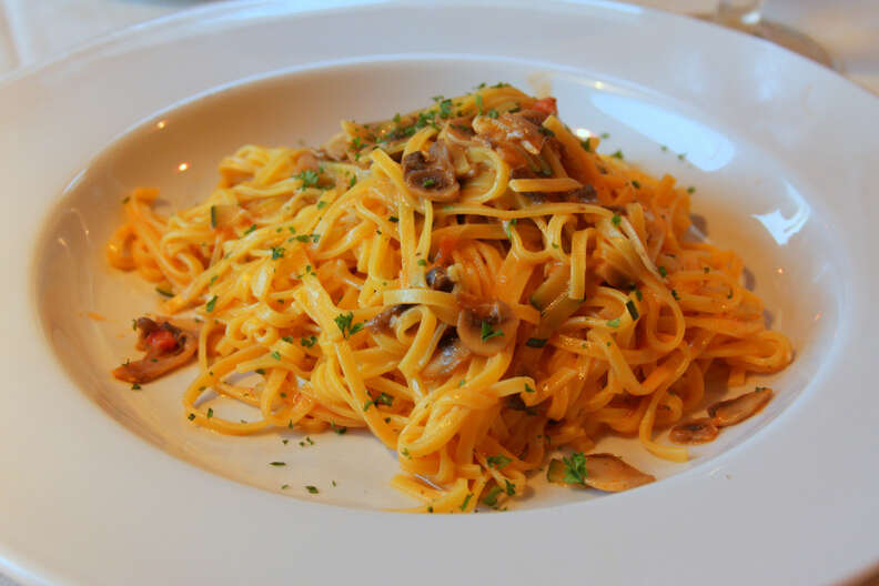 Tagliolini Funghi et Zucchini, Locanda Positano