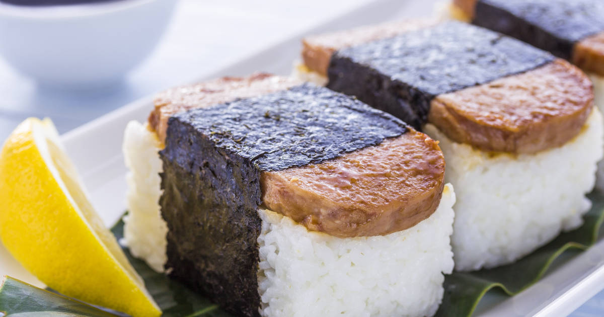 Easy Hawaiian Spam Musubi Recipe - Explore Cook Eat