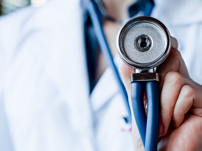 doctor close up stethoscope