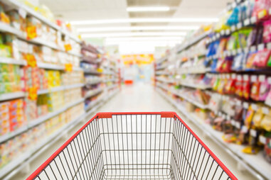 shopping cart supermarket