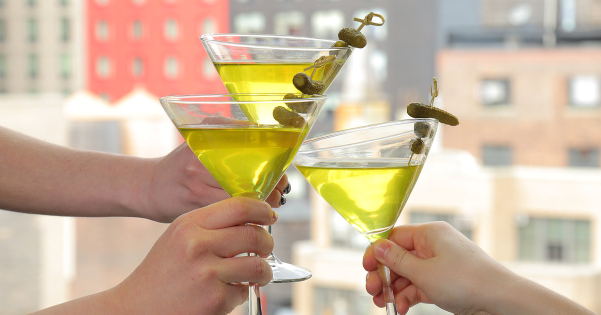 Dill Pickle Martini Recipe Thrillist