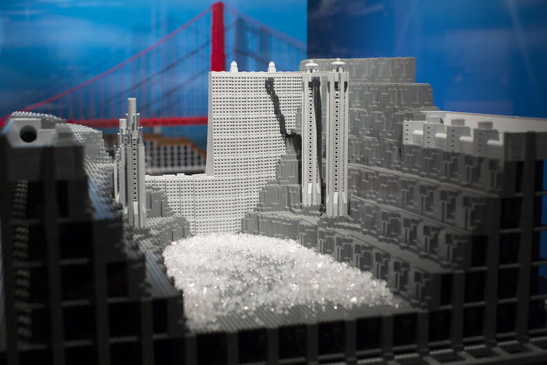 Check out these iconic Dallas landmarks made of Lego bricks