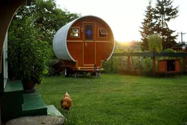 Gypsy wagon airbnb