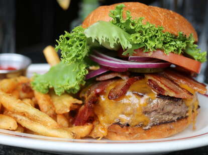 White Star burger and fries thrillist