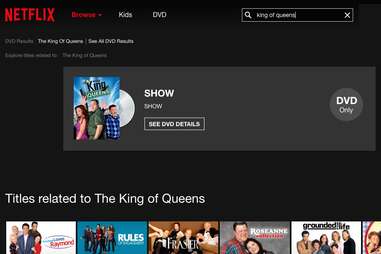 king of queens on netflix