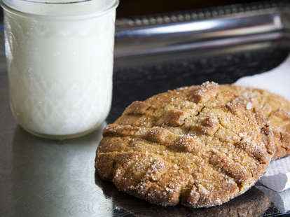 Cookies and milk at Spero