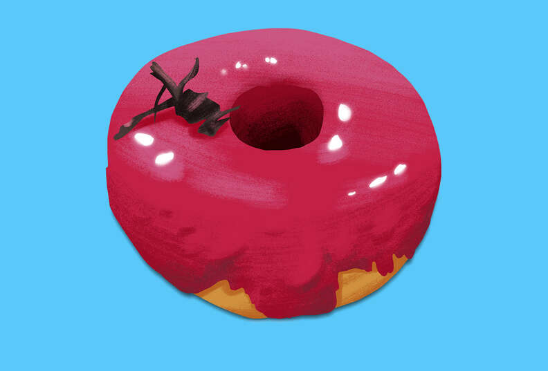 Hibiscus Doughnut, Dough