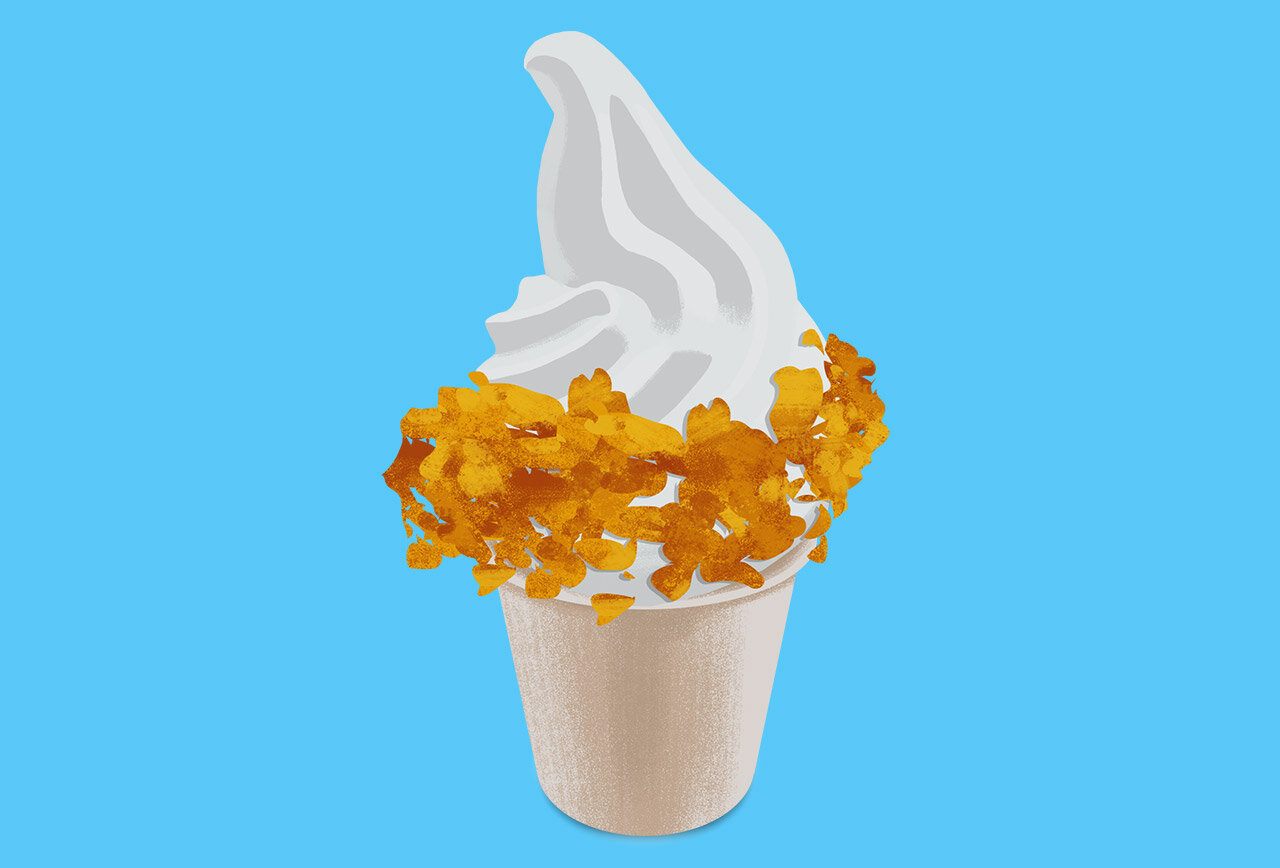 Cereal Milk Soft Serve, Momofuku Milk Bar
