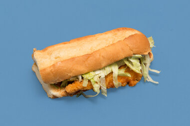 Seafood Po-Boy popeyes