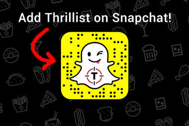 snapcode THRILLIST snapchat
