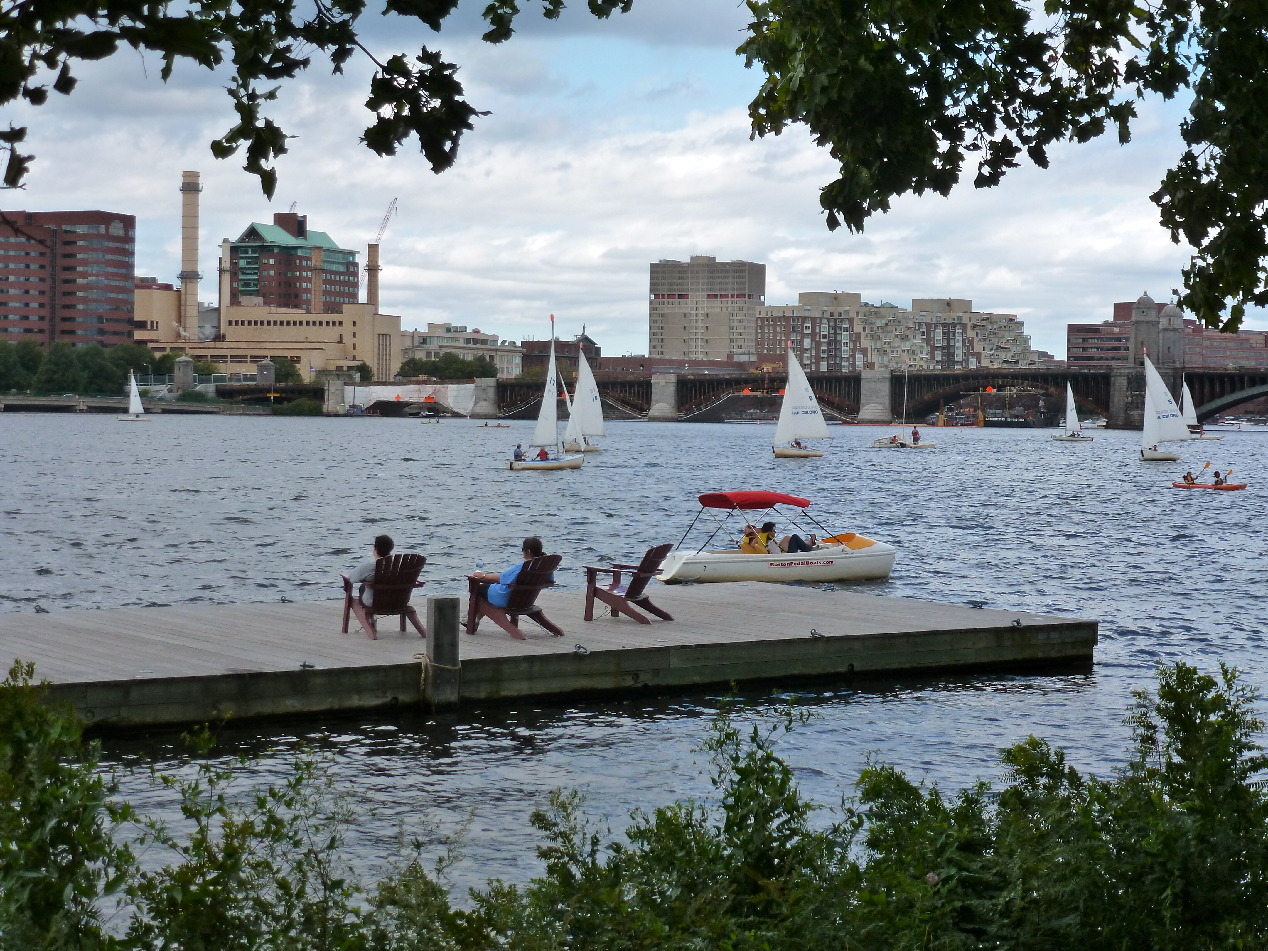 river dock, the charles, boston