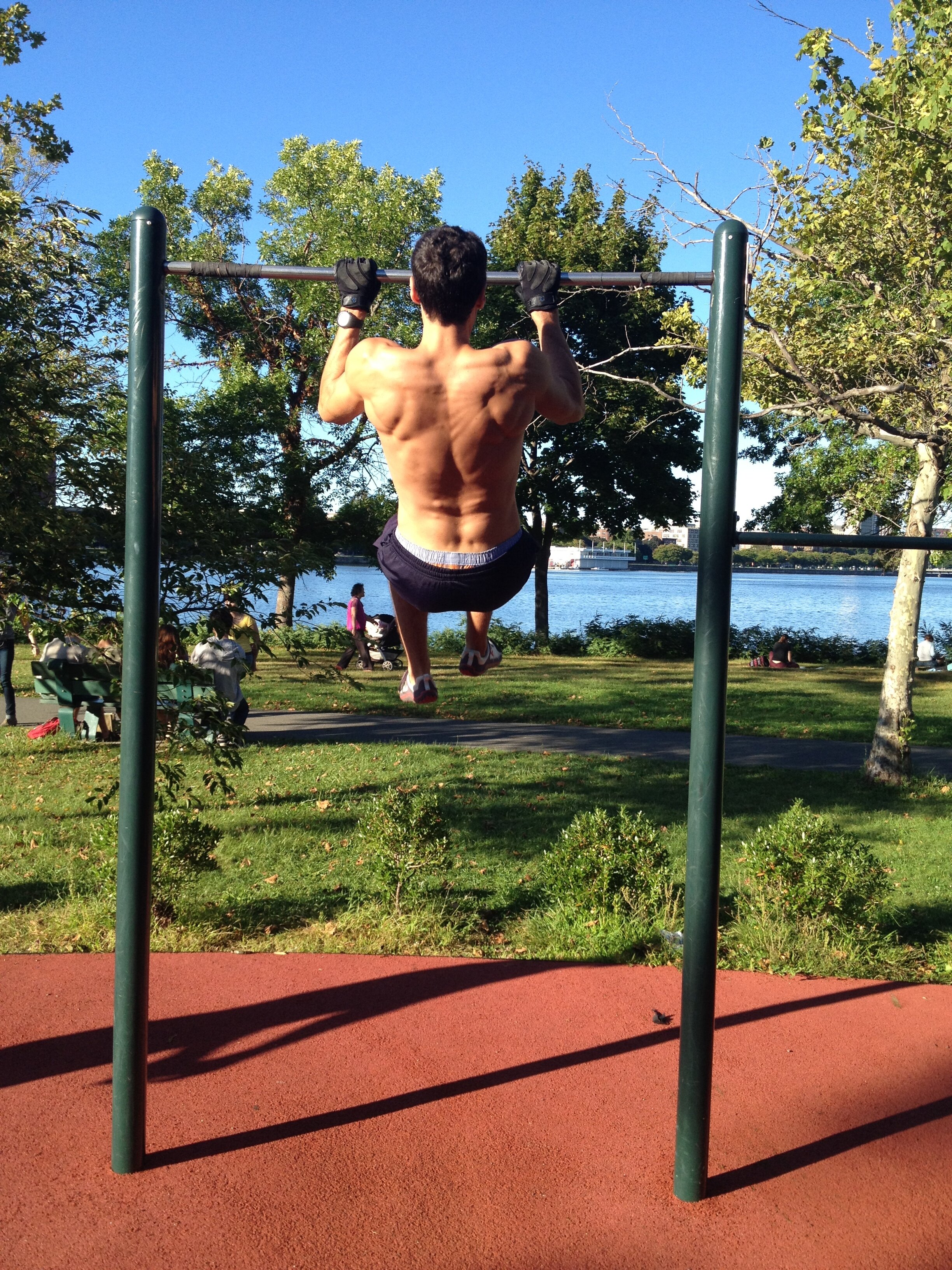 Boston Espalande, pullups