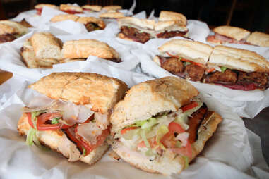 Wrecking Ball sandwich at Potbelly's