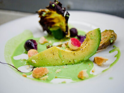 Wolvesmouth Avocado Goat Cheese Shortbread