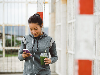 Using apps for healthy dieting