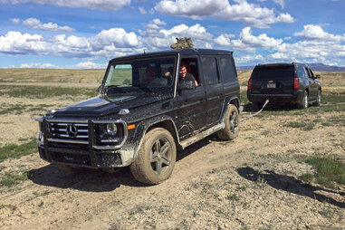 “Absolutely zero change of getting out without a tow truck”