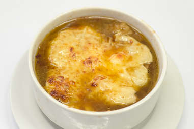 French onion soup from Les Philosoph’e in Paris