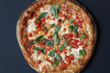 Dante pizza from Pink Flamingo in Paris France