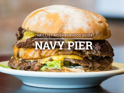 burger in navy pier