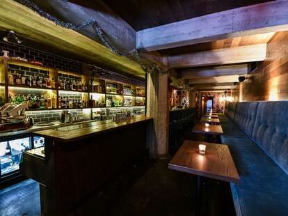 Inside Small Victory Bar