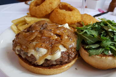 ted’s montana grill. burgers, cheeseburger