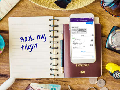 Hyper app for booking travel