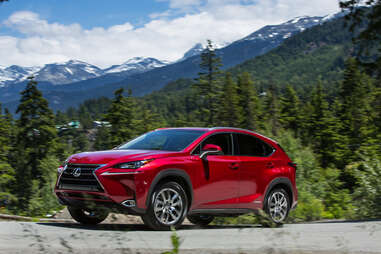 The Lexus NX 300h is the most efficient small SUV