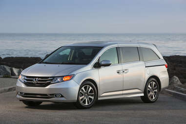 The Honda Odyssey is Reasonably efficient