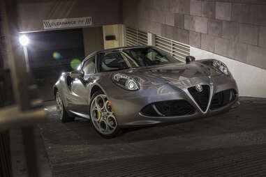 The Alfa Romeo 4C is actually kinda...green?