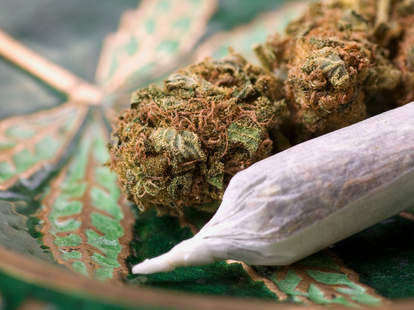 joint and marijuana