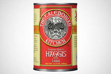 Canned haggis