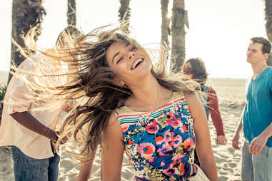 girl with long hair