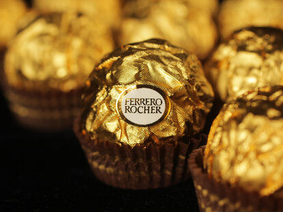 Ferrero Rocher chocolate