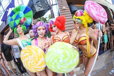 Electric Daisy Carnival partiers