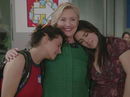 abbi and ilana hillary clinton broad city