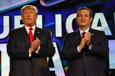donald trump and ted cruz