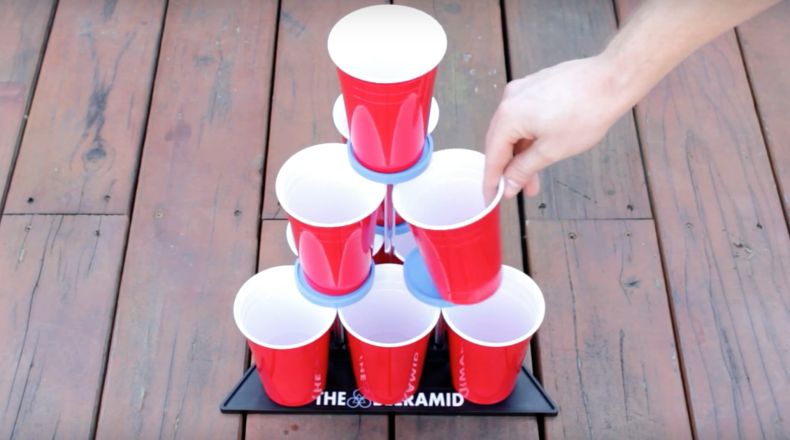 The Beeramid Beer Pong Game By Adrian Cox Thrillist