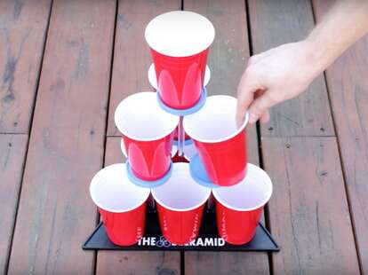 The Beeramid Beer Pong Game by Adrian Cox - Thrillist