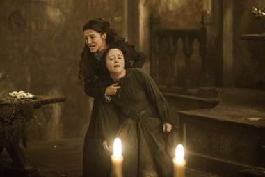 Joyeuse Erenford and Catlyn Stark Red Wedding HBO Game of Thrones