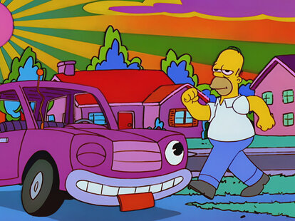 the simpsons homer weekend at burnsie’s