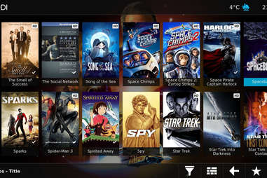 Kodi interface