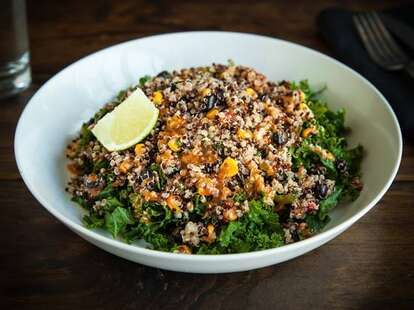 Green Chile Kitchen thrillist san francisco Grains & Greens salad 