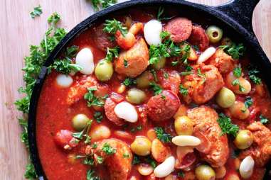 one pot spanish chicken stew