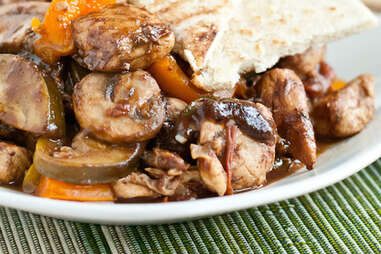 balsamic chicken and vegetables